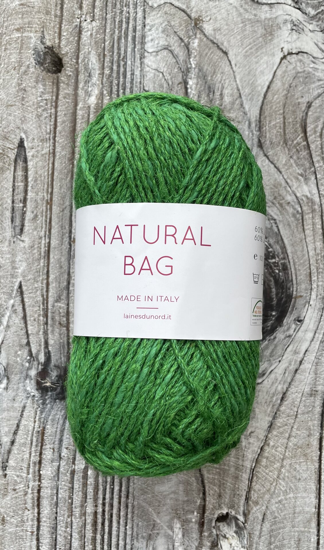 Laines du Nord Natural Bag 17 vihreä