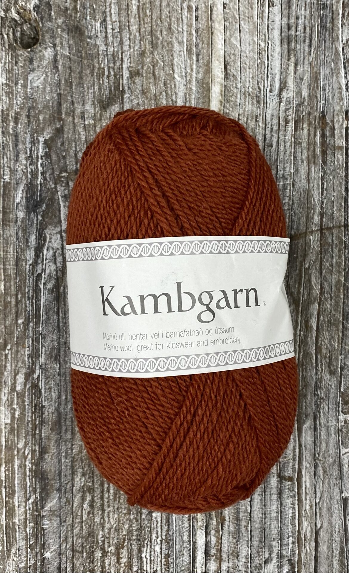 Istex Kambgarn 9653 punaruskea