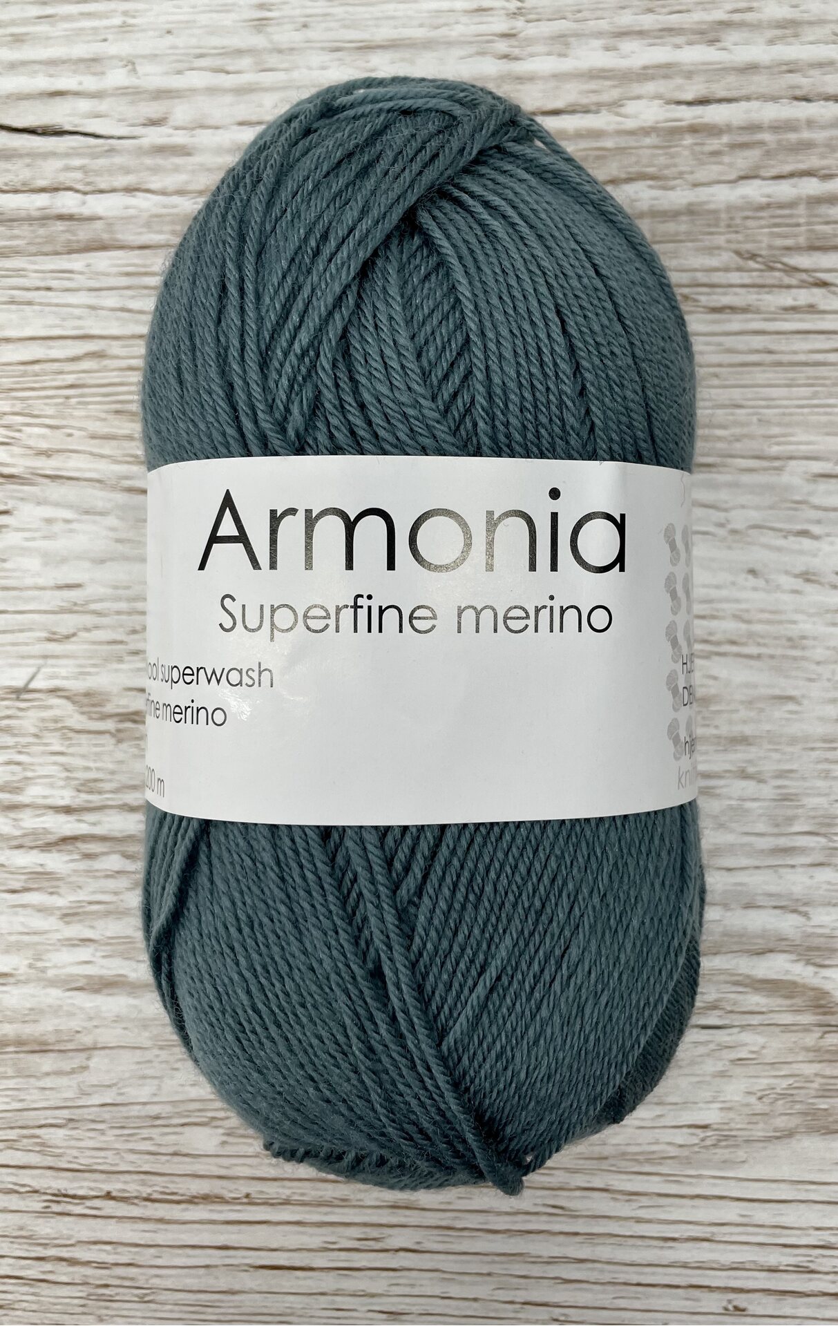 Hjertegarn Armonia 4612 sinivihreä