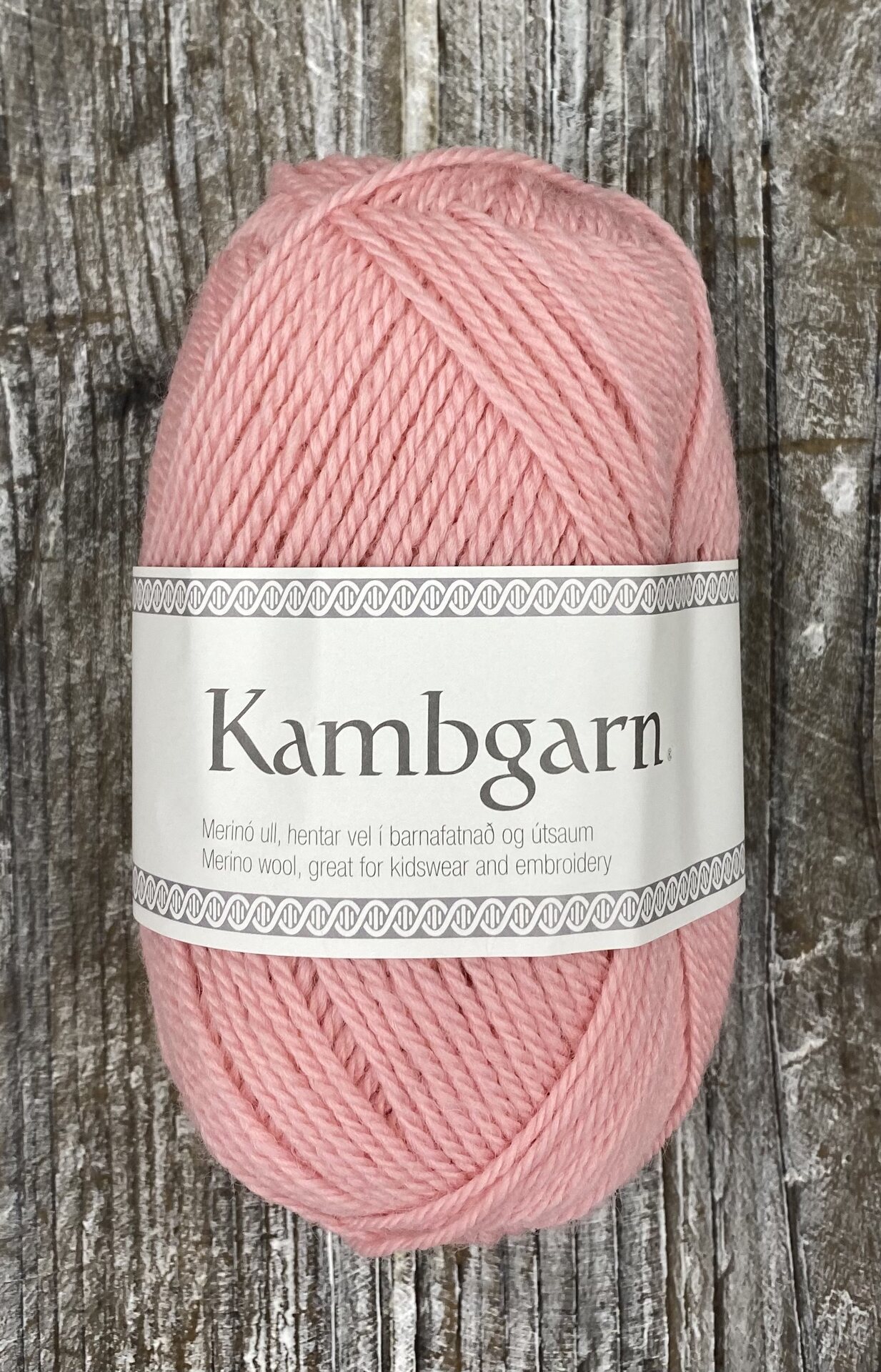 Istex Kambgarn 1222 vaaleanpunainen