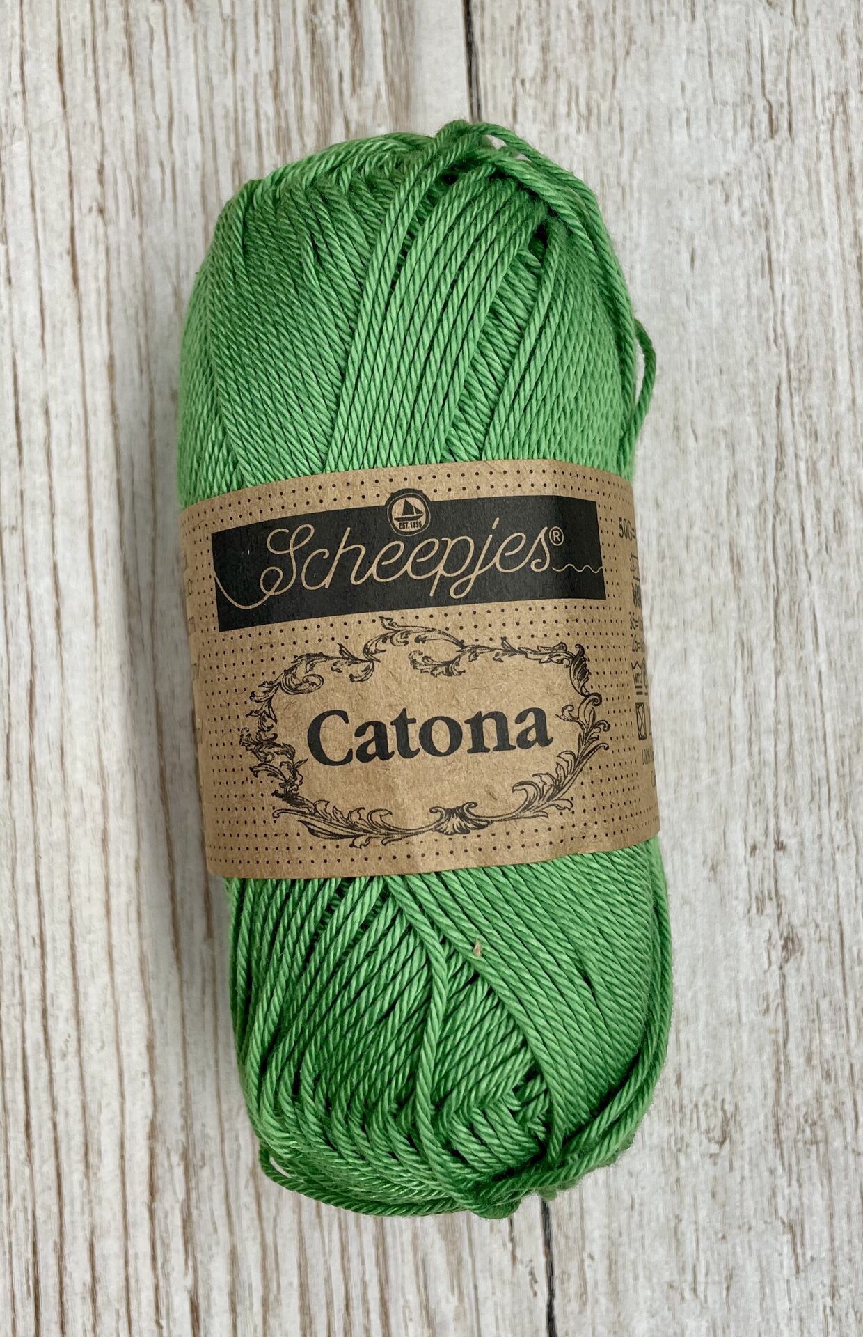 Scheepjes Catona 50 g 412 vihreä