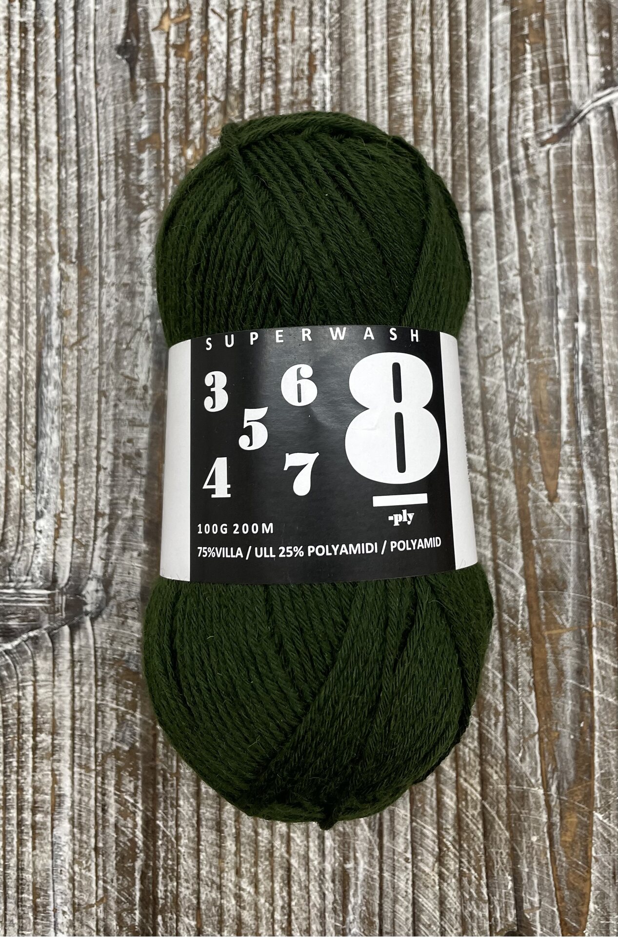 8-ply 54 Forest Green