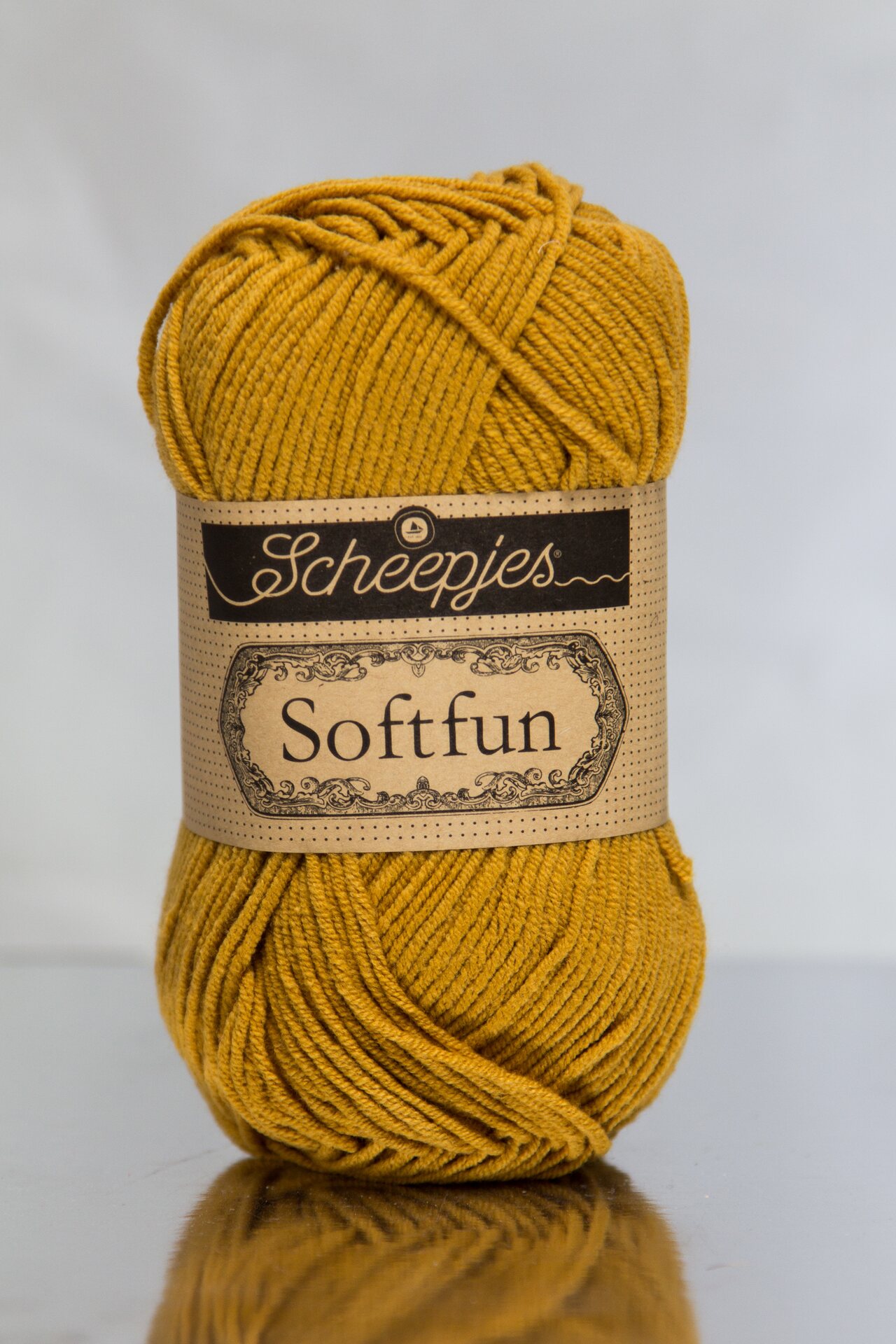 Scheepjes Softfun 2621 sinapinkeltainen