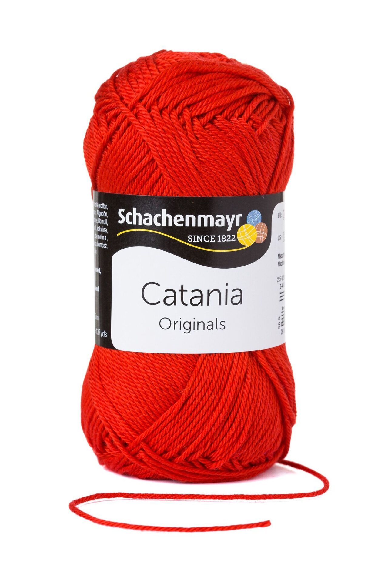 Schachenmayr Catania 0115 peruspunainen