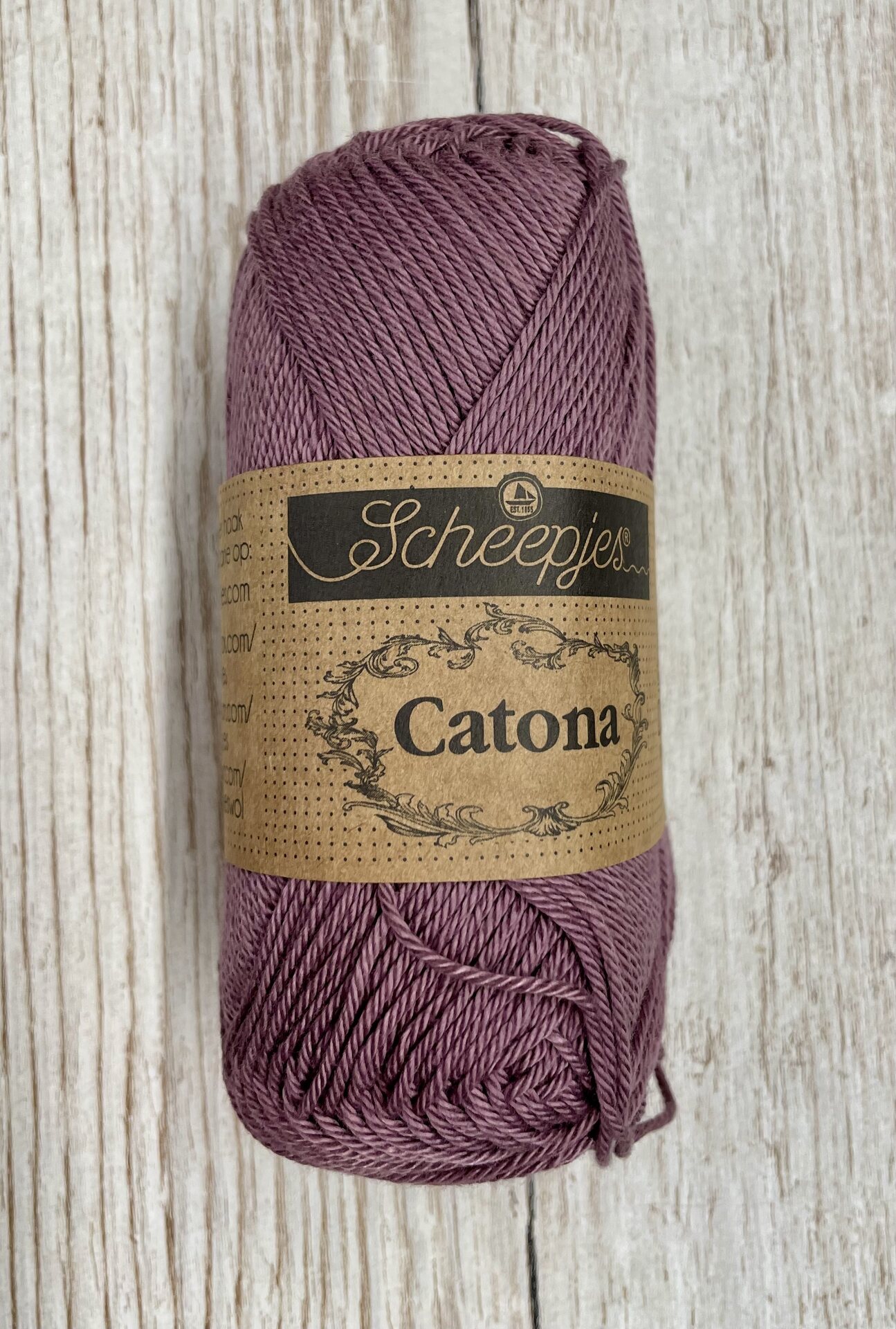 Scheepjes Catona 50 g 526 vanhavioletti