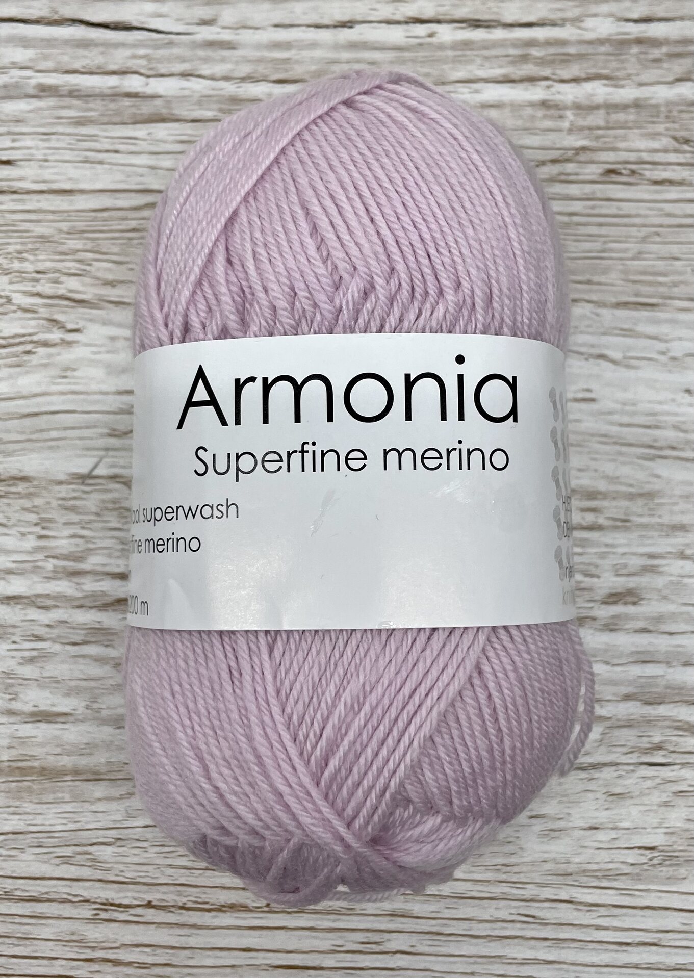 Hjertegarn Armonia 1213 vaaleanpunainen