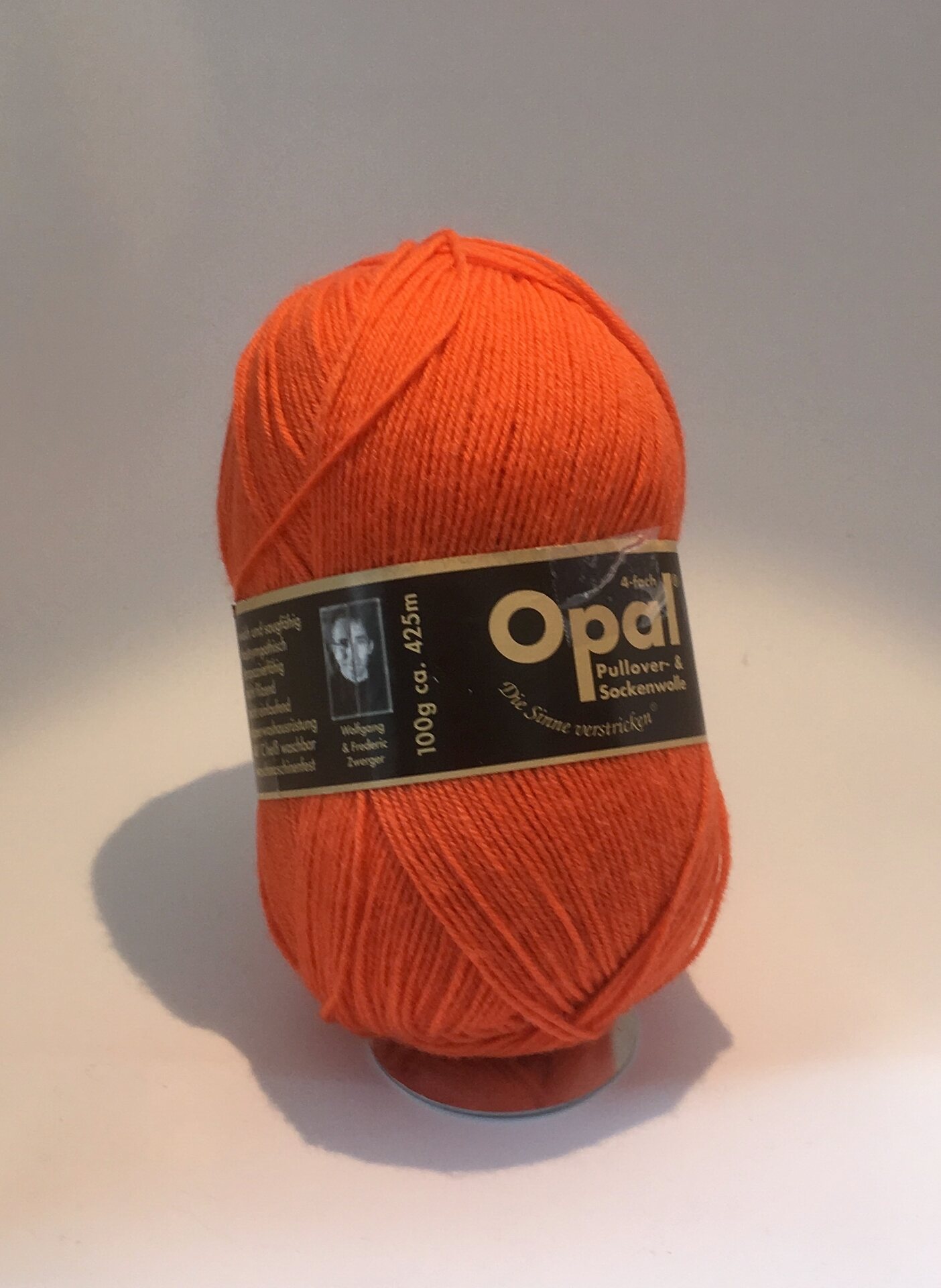 Opal 4-säikeinen sukkalanka 5181 oranssi