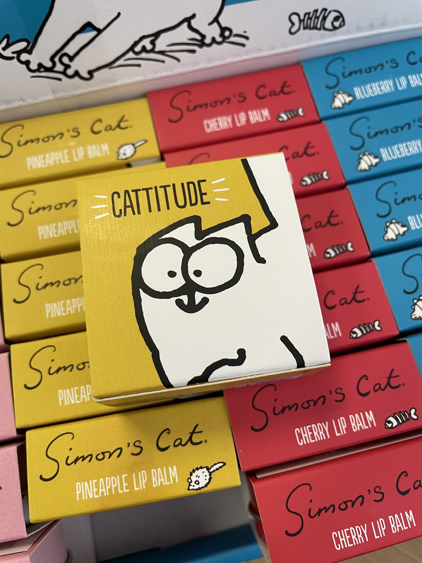 Simon Cats huulivoiteet Cattitude (ananas)