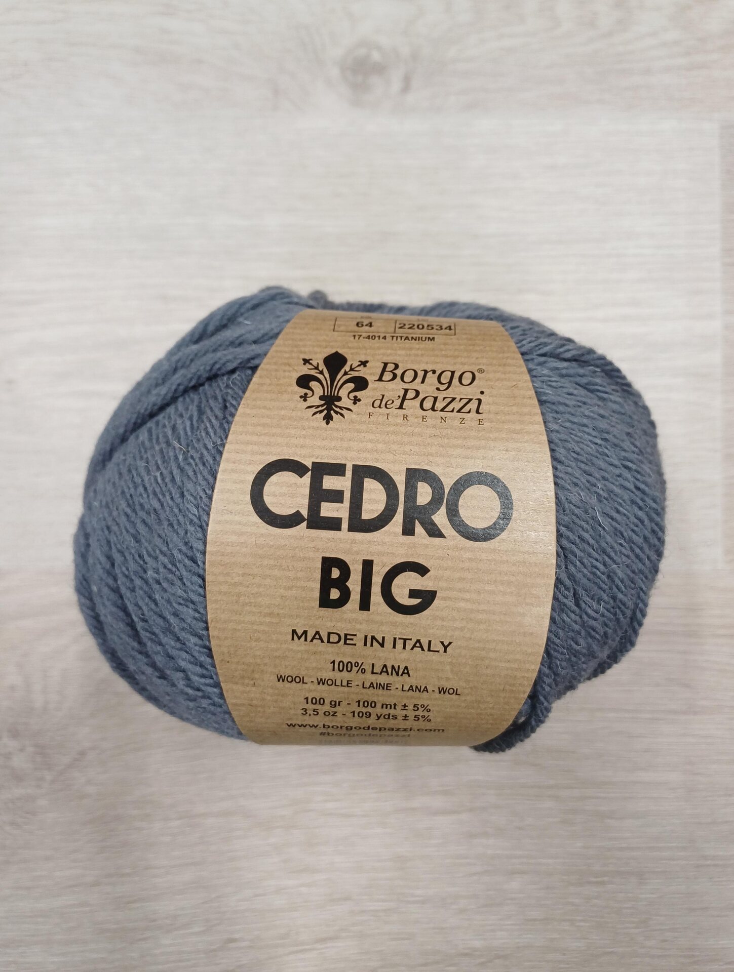 Borgo de'Pazzi Cedro Big 64 Titanium