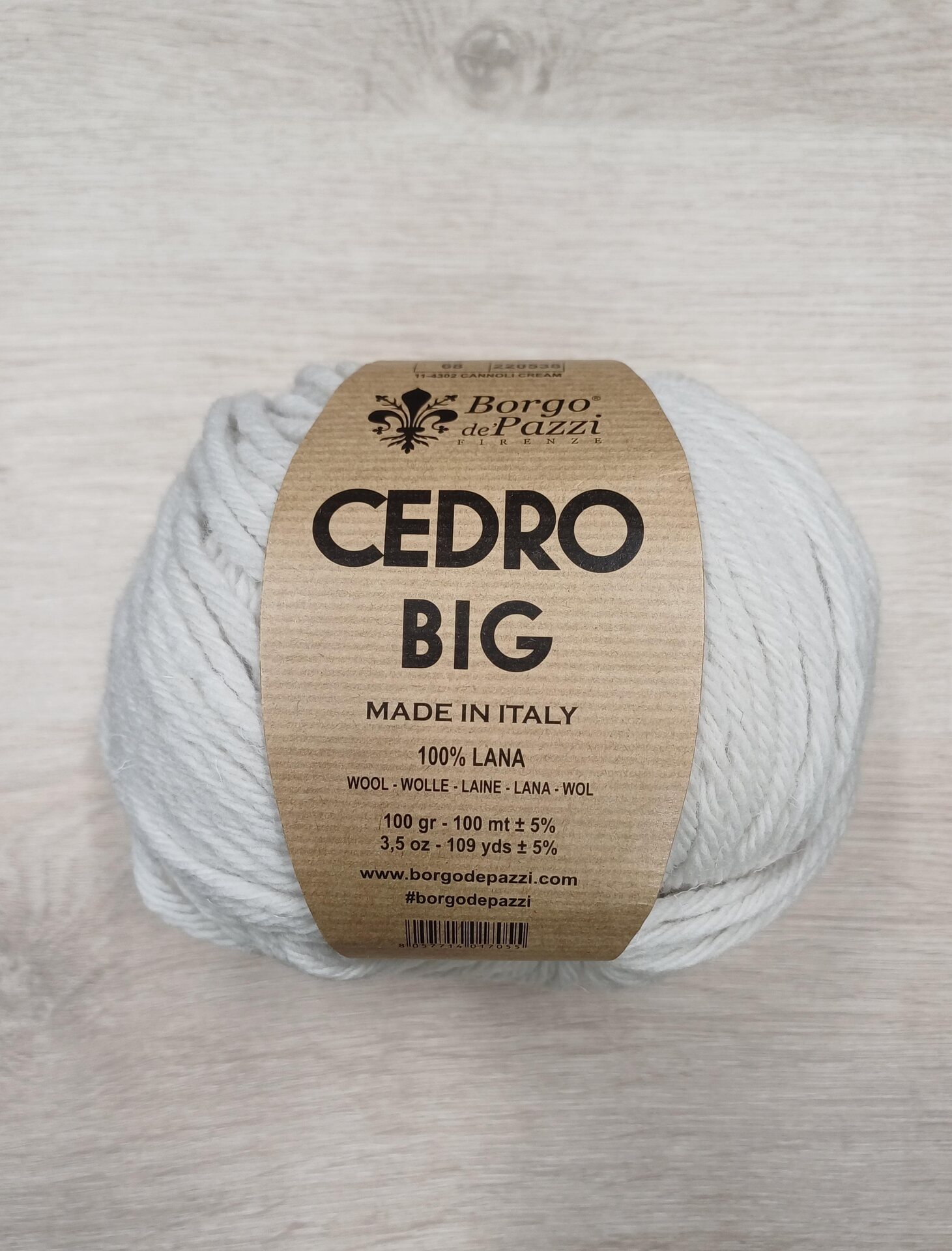 Borgo de'Pazzi Cedro Big 68 Cannoli Cream