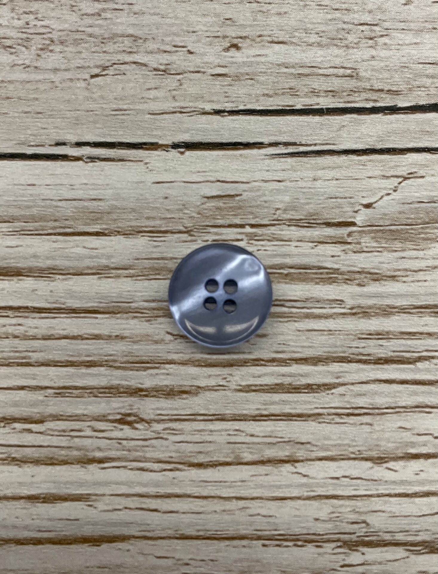 Perus-oivat napit 4-reikäinen harmaansininen 12mm