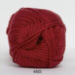 Hjertegarn Blend Bamboo 4501 punainen
