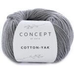 Concept by Katia Cotton-Yak 112 vaaleanharmaa