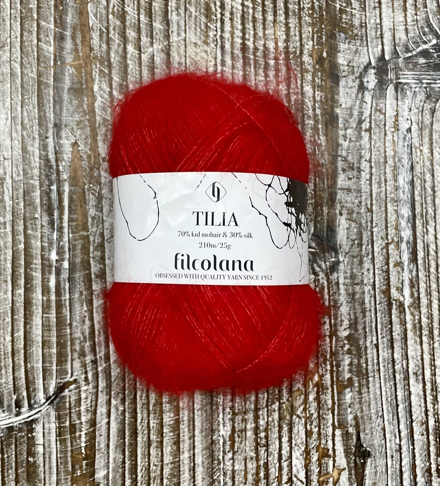 Filcolana Tilia 218 Chinese Red