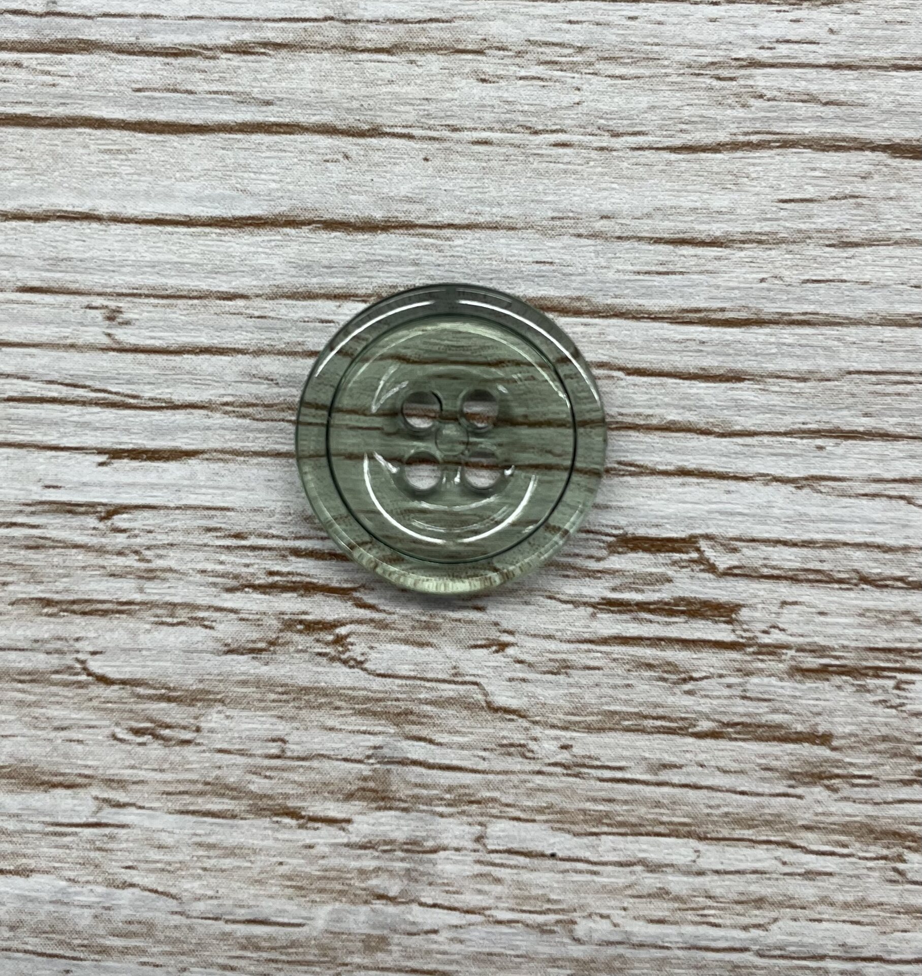 Perus-oivat napit Läpinäkyvä tumman vihreä