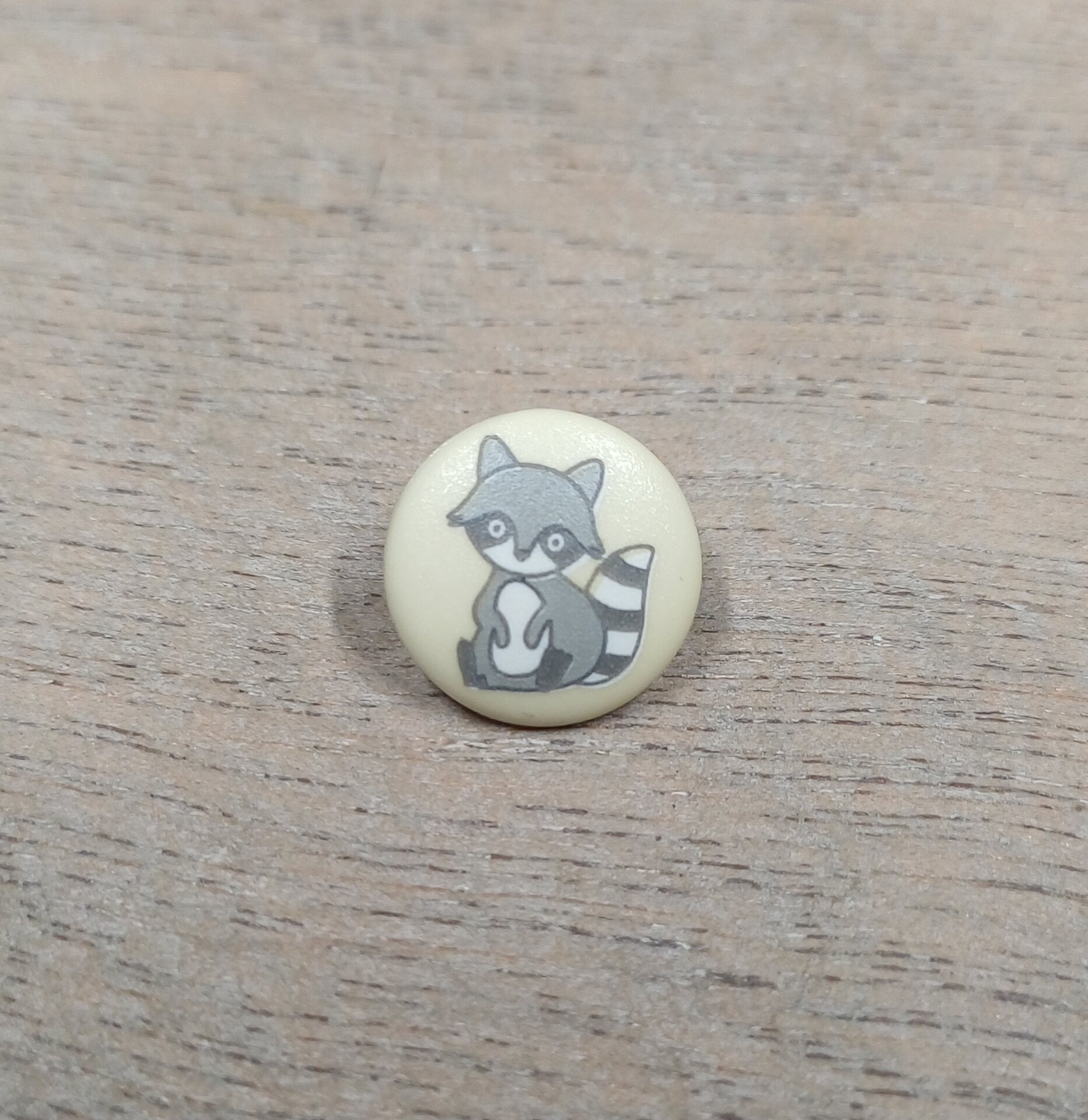 Prym Pesukarhunappi, 15 mm Luonnonvaalea