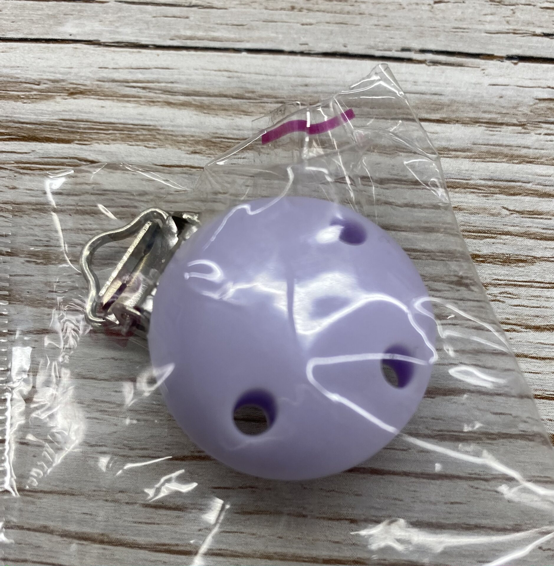 Opry Silikoniset tuttinauhatarvikkeet Laventeli klipsu