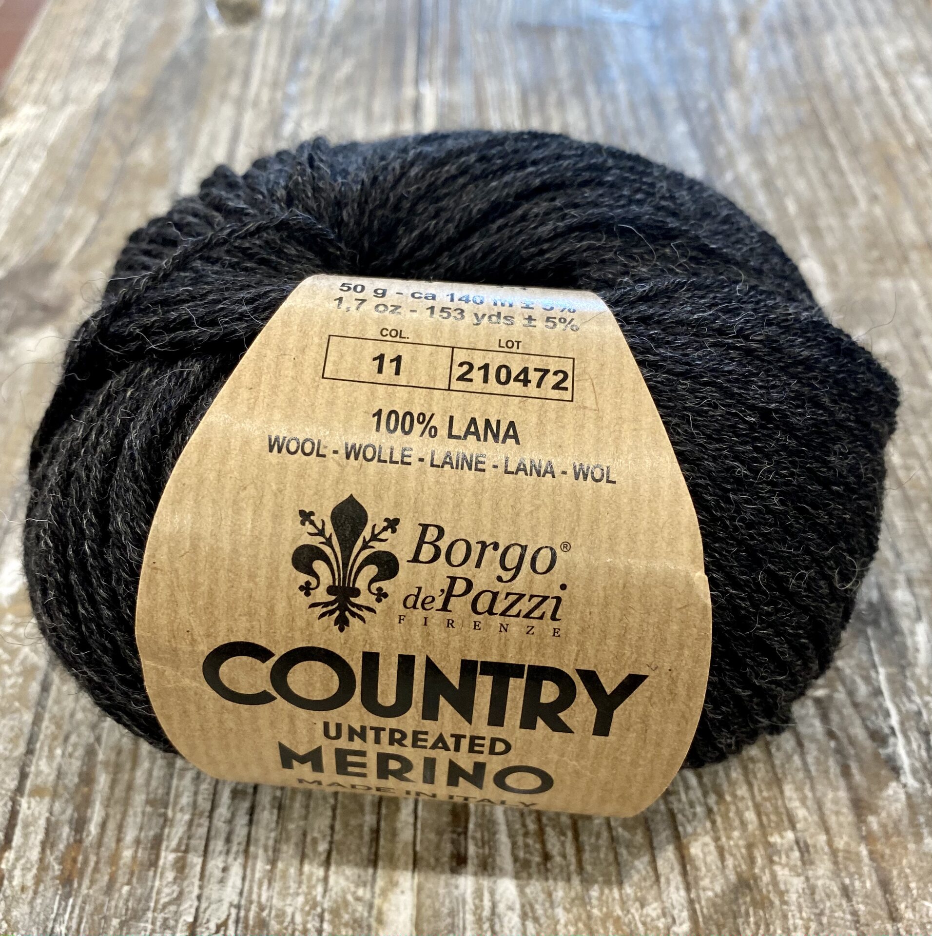 Borgo de'Pazzi Country Merino untreated 11 graffiti