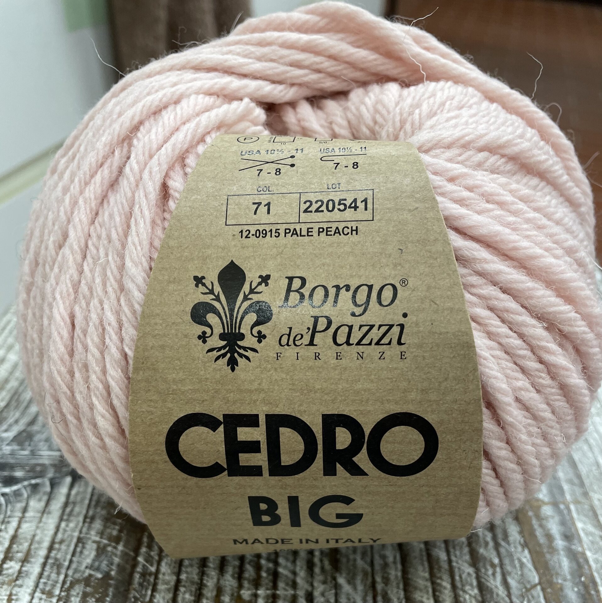 Borgo de'Pazzi Cedro Big 71 Pale Beach