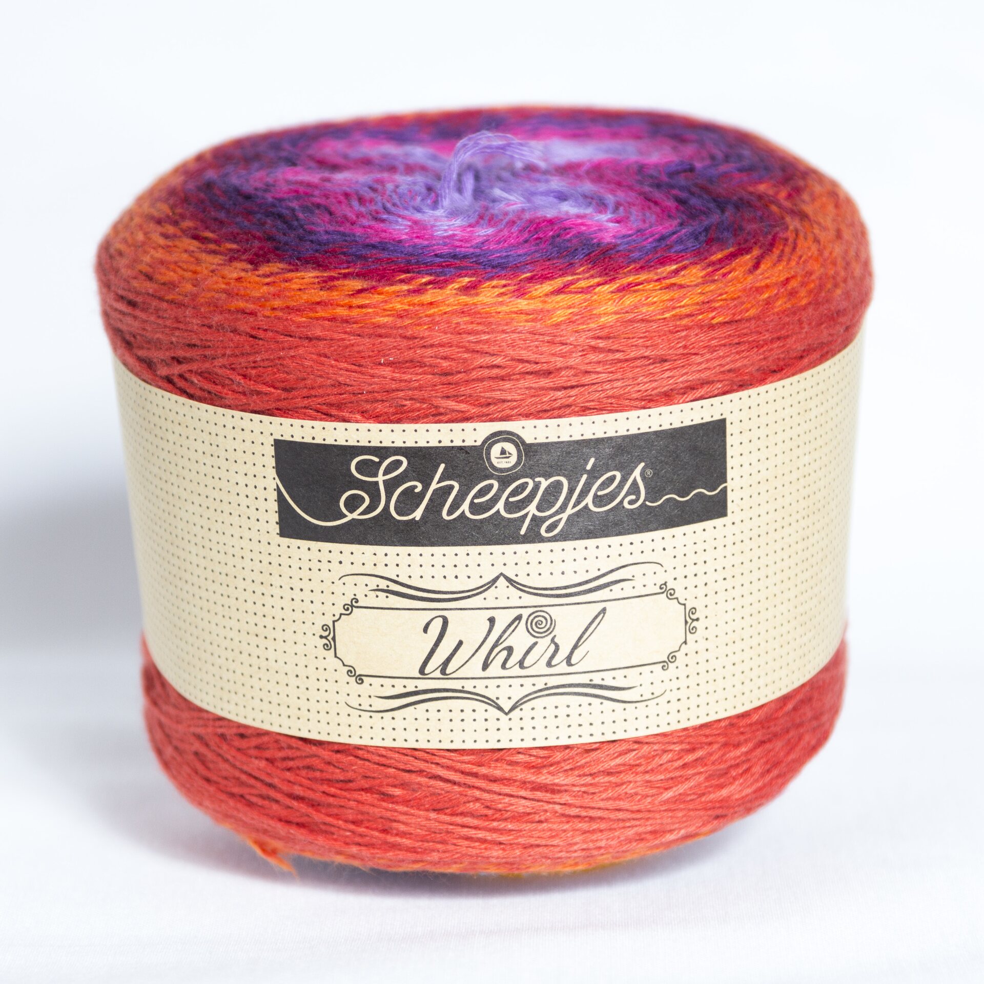 Scheepjes Whirl 764 Red Velvet Sunrise