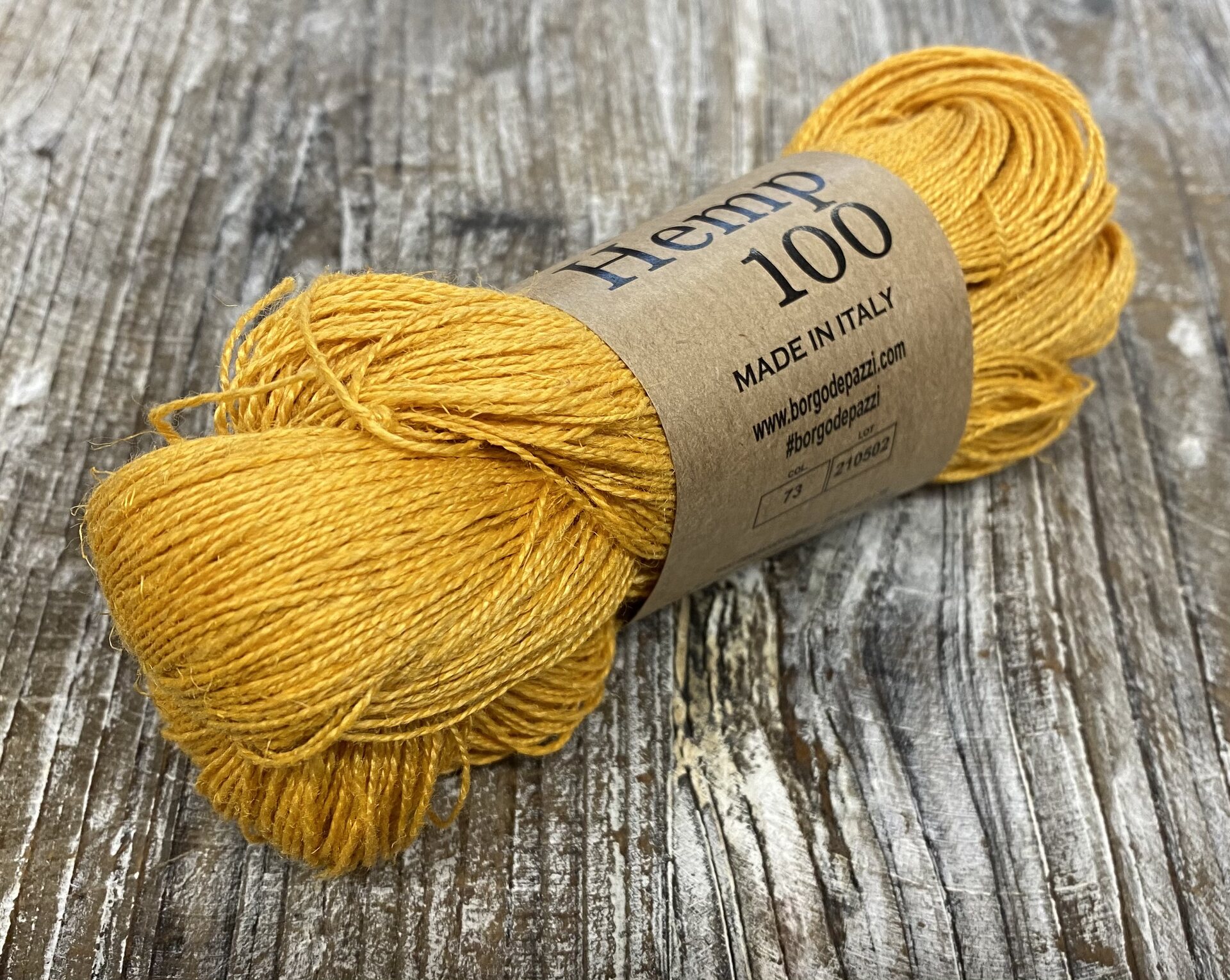Borgo de'Pazzi Hemp 100 73 keltainen