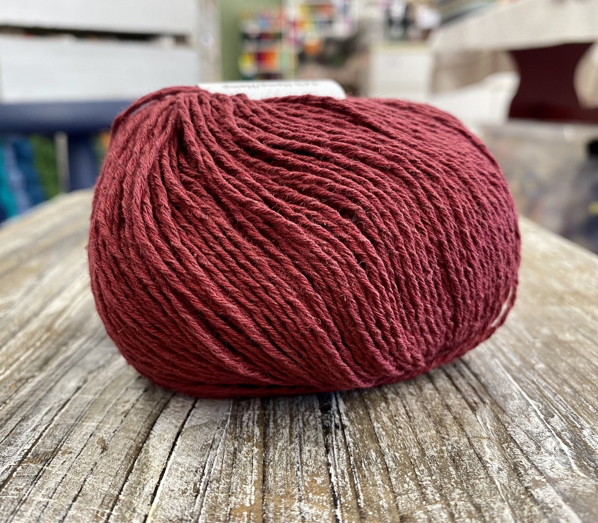 Onion Hemp, Cotton, Modal 418 tummanpunainen