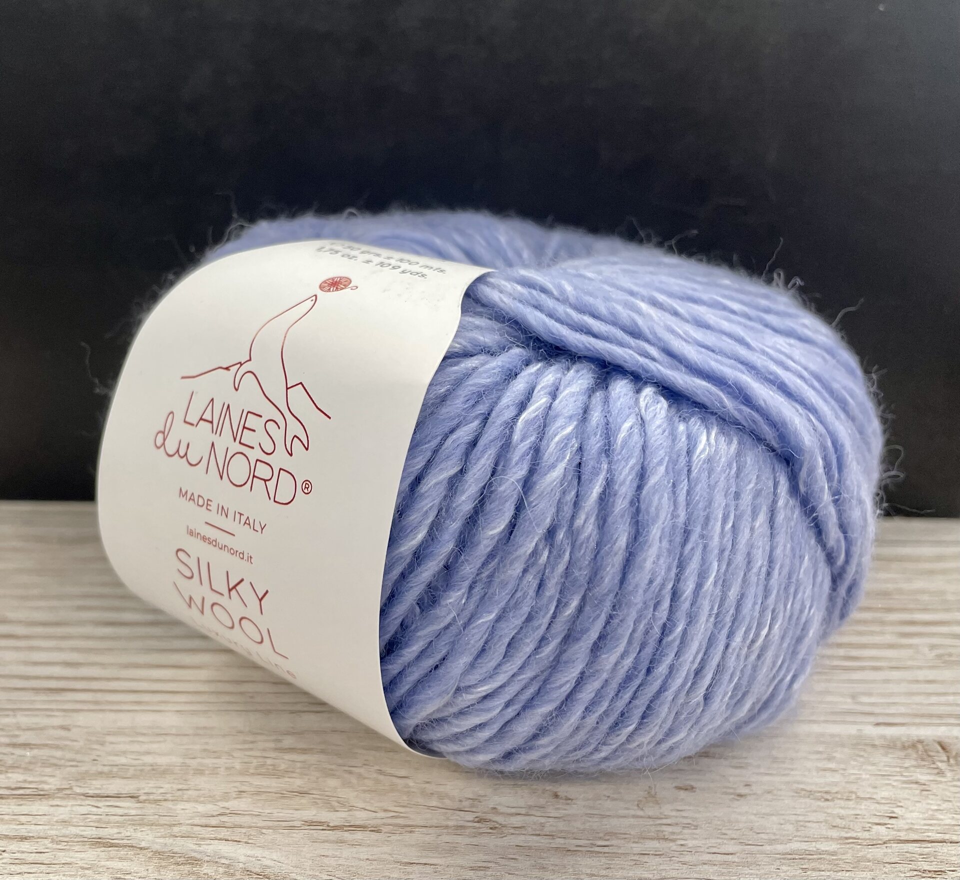 Laines du Nord Silky Wool 5 vaaleansininen