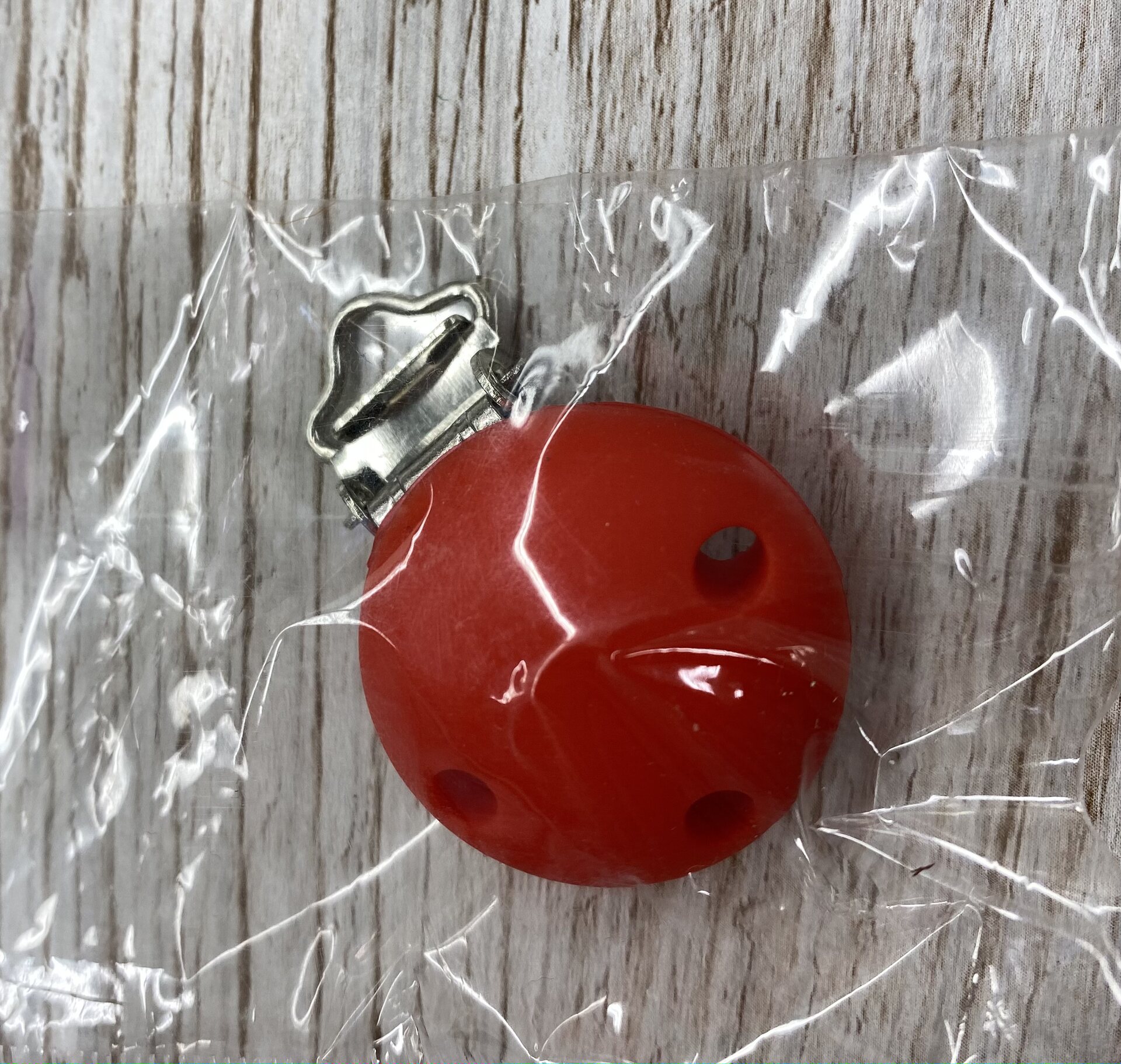 Opry Silikoniset tuttinauhatarvikkeet Punainen