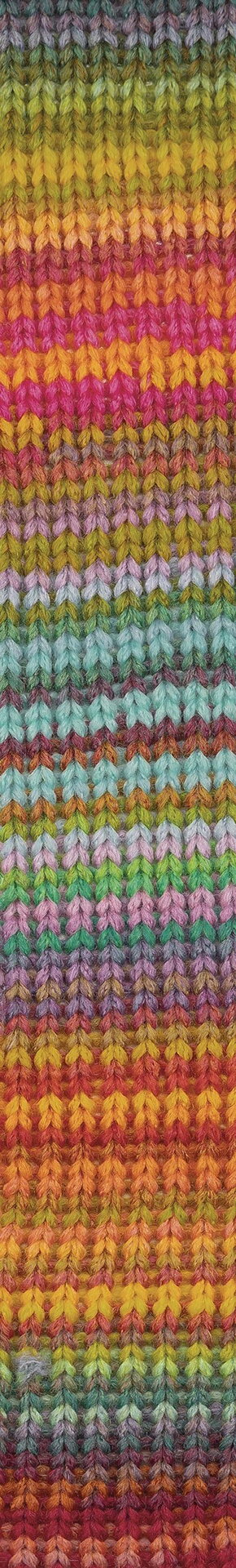 Laines du Nord Color Wool 3 oranssi-pinkki-vihreä