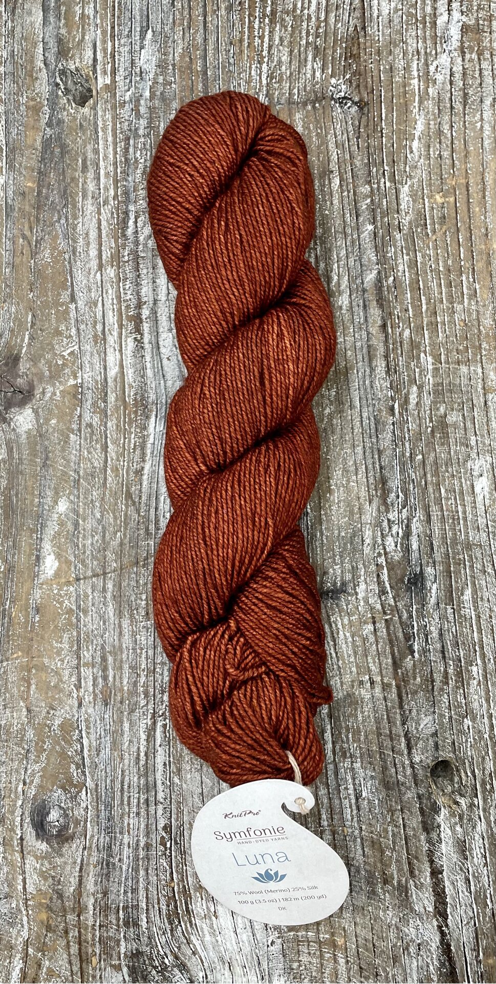 Knit Pro Luna merinosilkkilanka SS3001 Copper