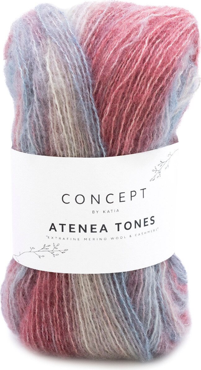 Katia Atenea ja Atenea Tones 201 Blue-Mint green-Rust
