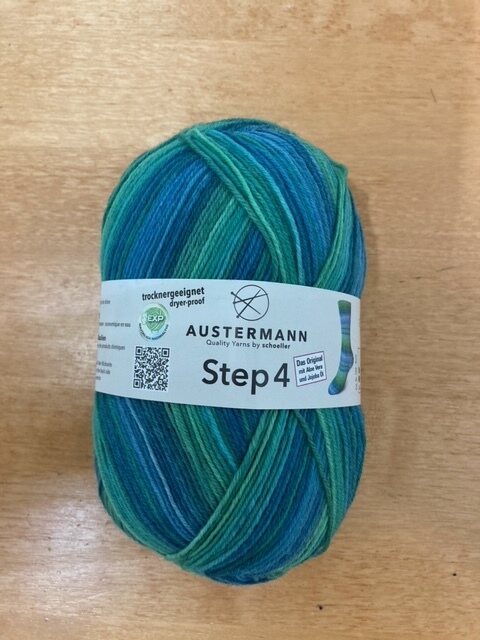 Austermann Step 4 Aura 504 Blau-grün