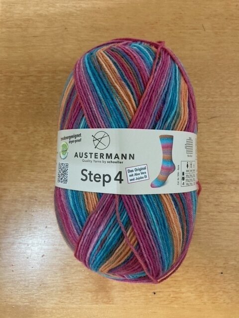 Austermann Step 4 Aura 506 Türkis-pink