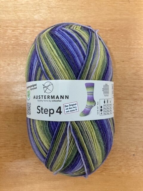 Austermann Step 4 Aura 507 Grün-lila
