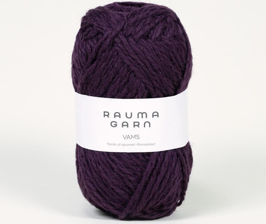 Rauma Garn Vams 12 tumma violetti