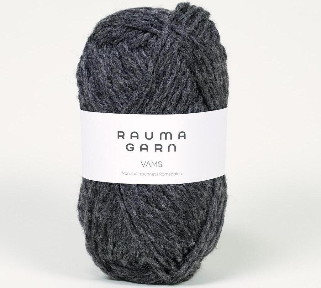 Rauma Garn Vams 14 tummanharmaa