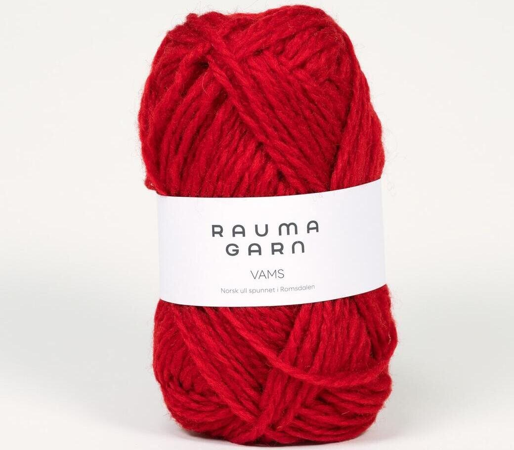 Rauma Garn Vams 23 tumma punainen