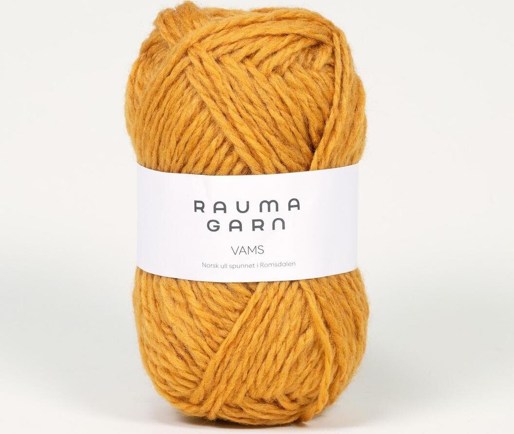 Rauma Garn Vams 046 sinapinkeltainen