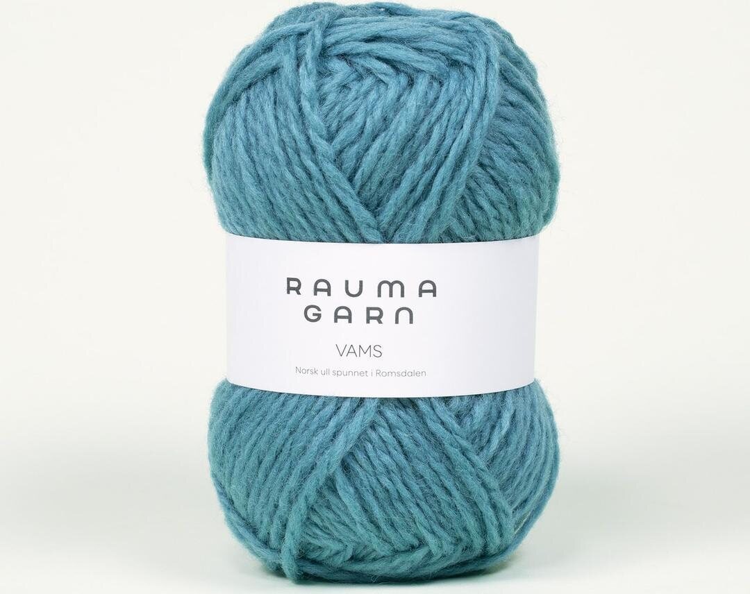 Rauma Garn Vams 52 vaalea petrooli