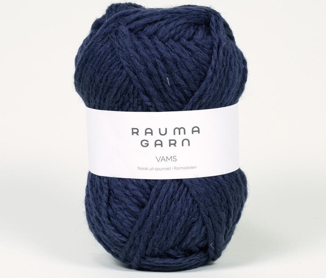 Rauma Garn Vams 58 tumman sininen