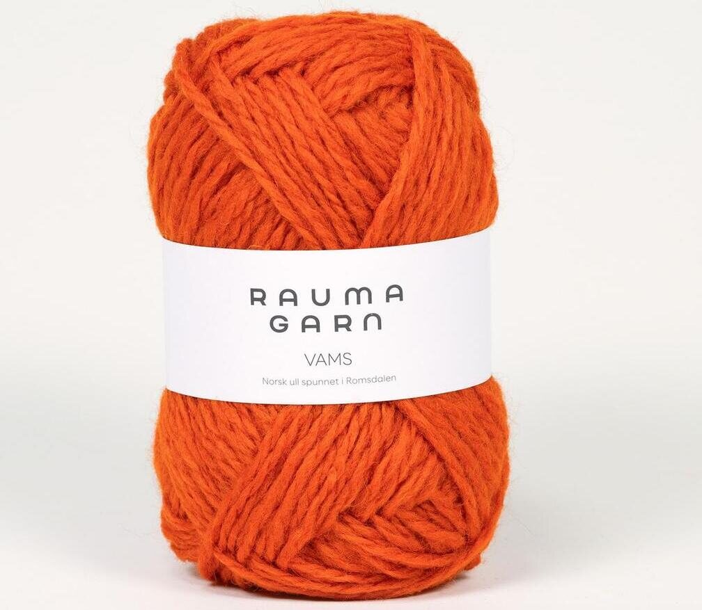 Rauma Garn Vams 61 tumma oranssi