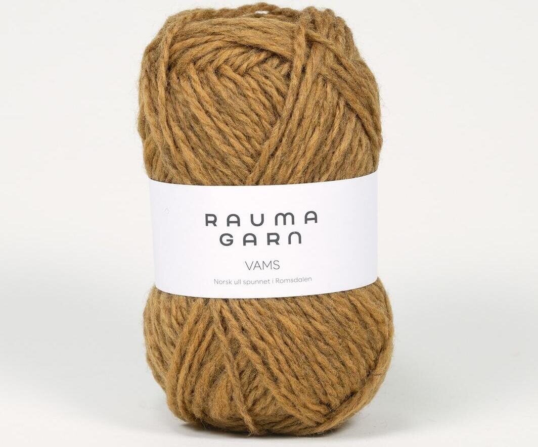 Rauma Garn Vams 307 meleerattu sinappi