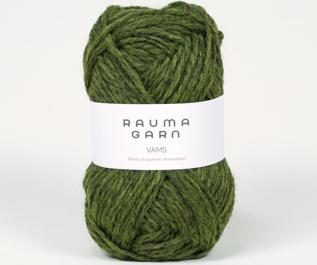Rauma Garn Vams 403 meleerattu vihreä