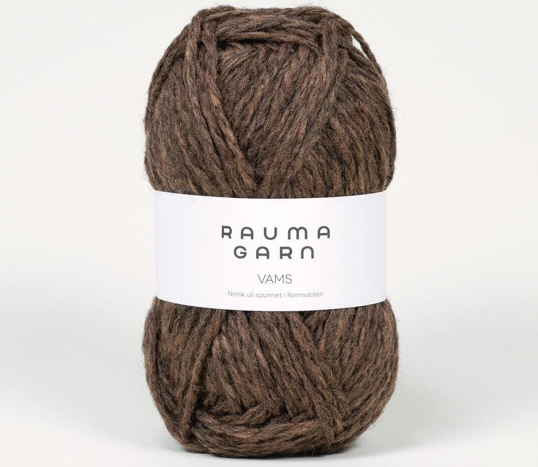 Rauma Garn Vams 416 meleerattu ruskea
