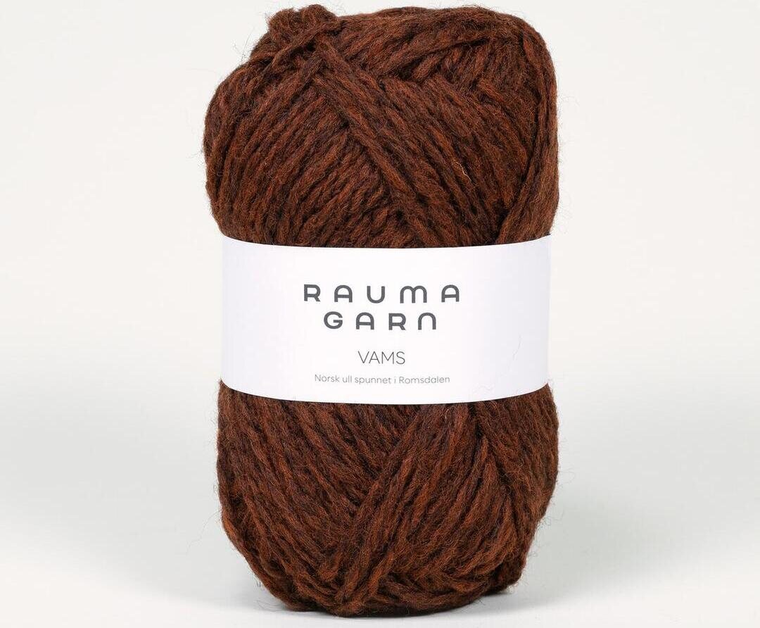 Rauma Garn Vams 418 kuparinruskea