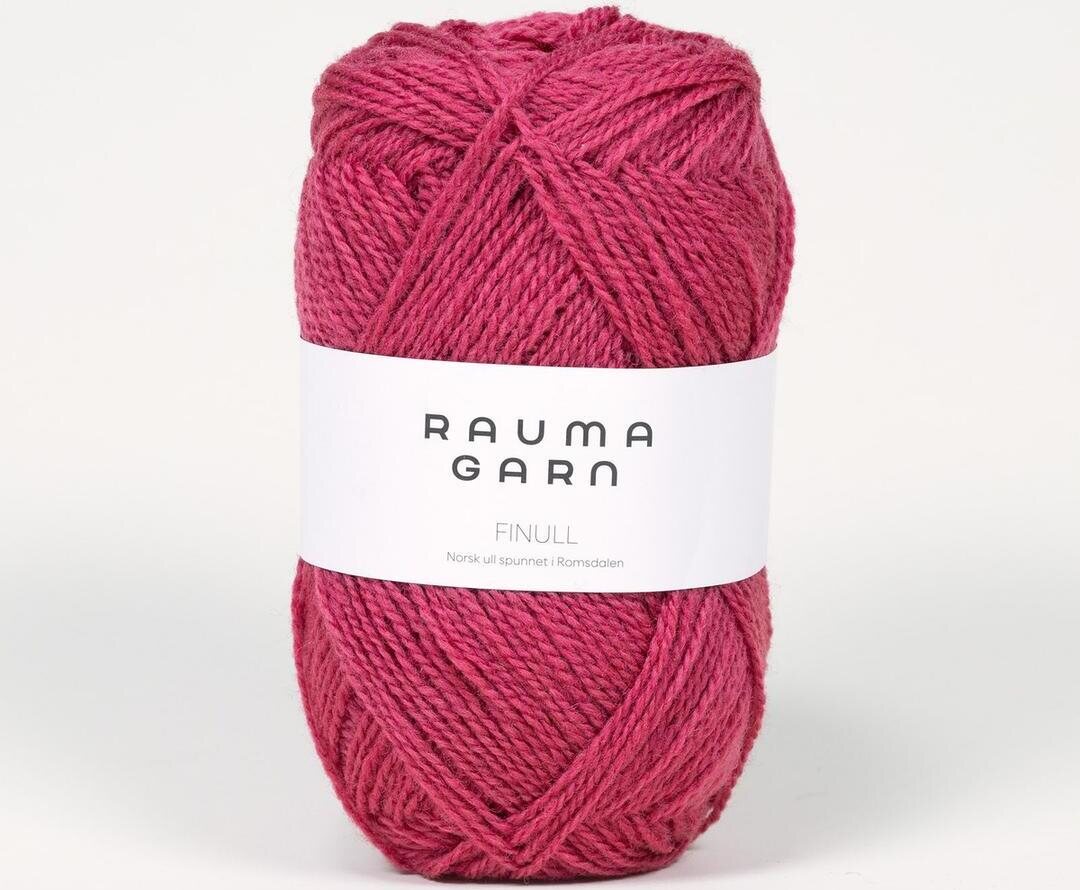 Rauma Garn Finull 0466 tumma vanharoosa