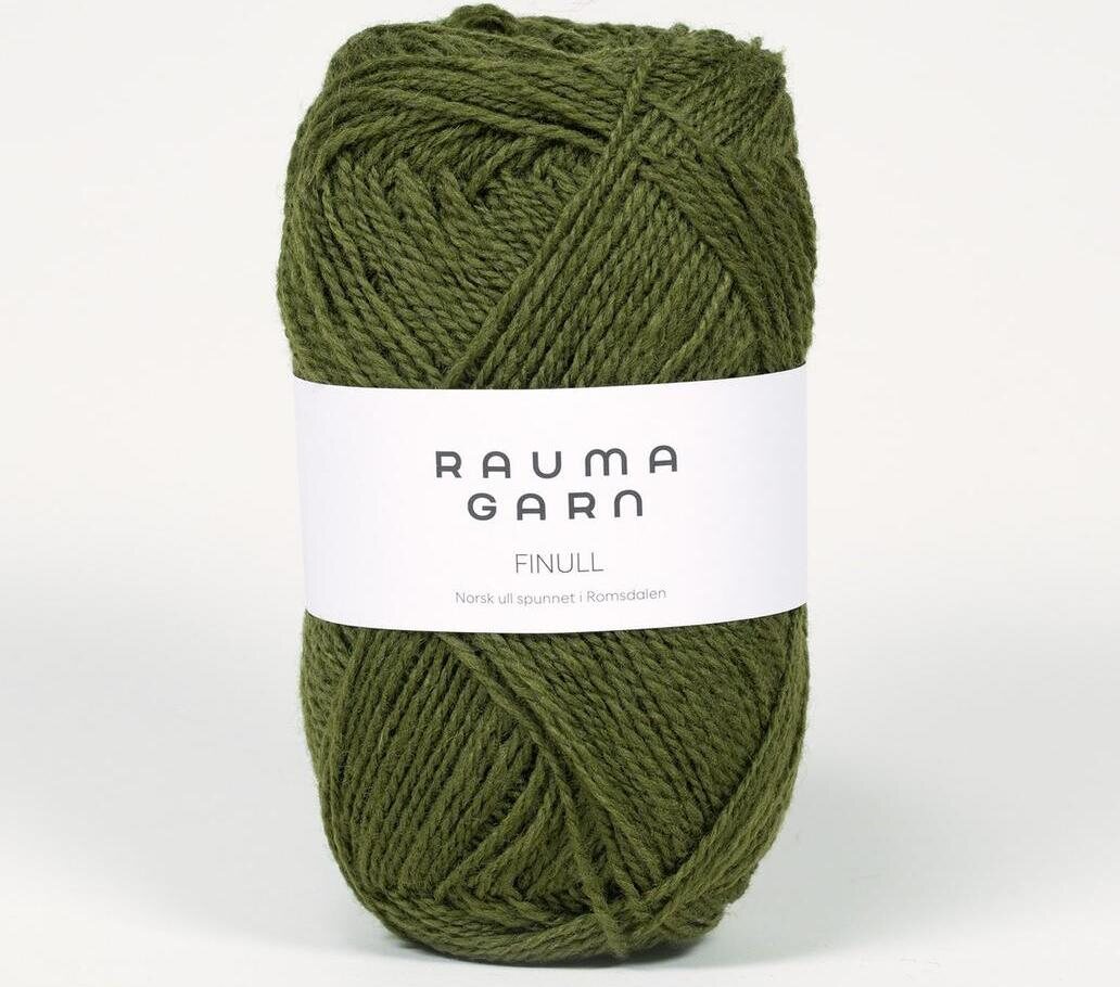 Rauma Garn Finull 4014 metsänvihreä
