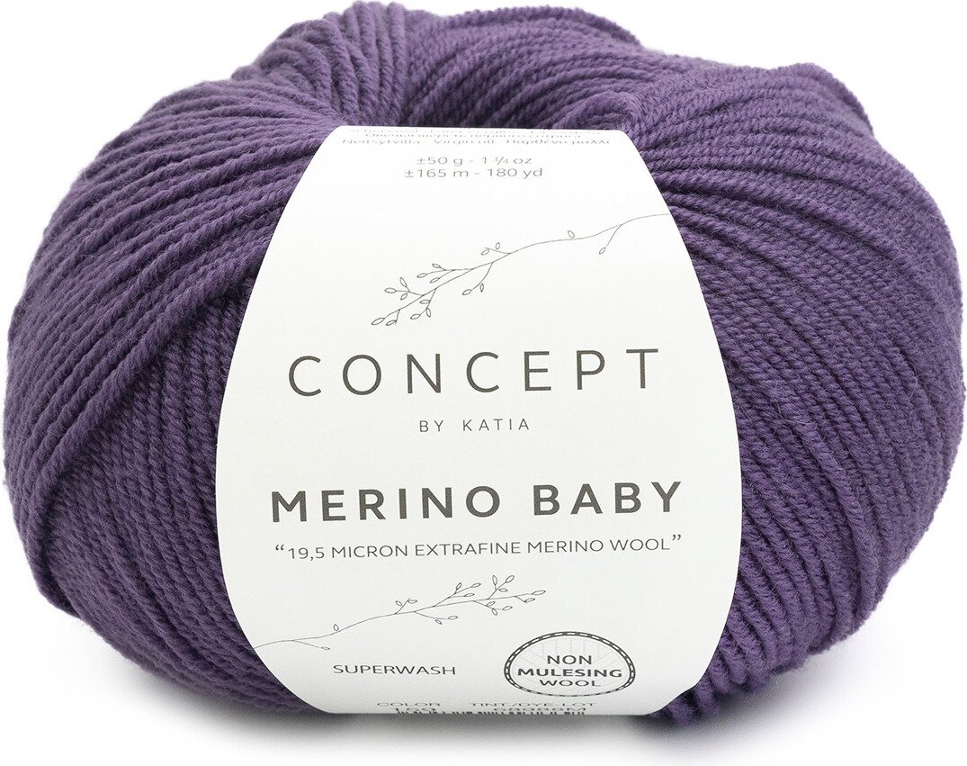 Katia Merino Baby 159 violetti