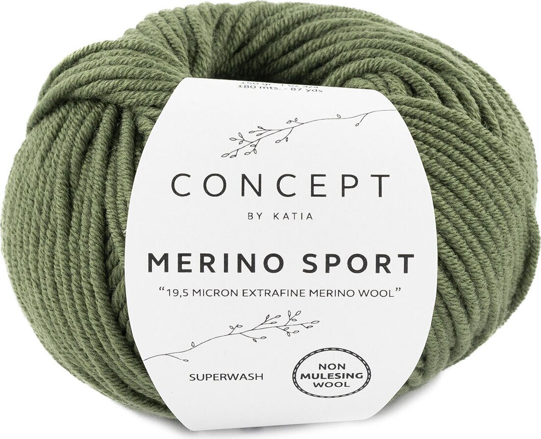 Katia Merino Sport 53 sammaleen vihreä