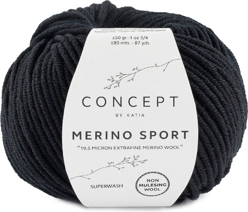 Katia Merino Sport 2 musta